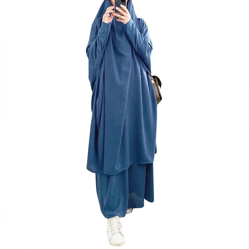 Ramadan Eid Muslim Prayer Garment for Women, Abaya, Jilbab, Hijab, Long Khimar Robe, Islam Clothing, Niqab Djellaba, Burka