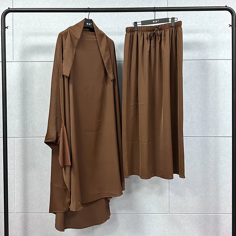 Ramadan Eid Muslim Prayer Garment for Women, Abaya, Jilbab, Hijab, Long Khimar Robe, Islam Clothing, Niqab Djellaba, Burka