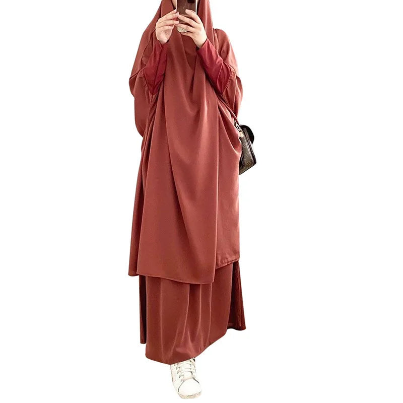 Ramadan Eid Muslim Prayer Garment for Women, Abaya, Jilbab, Hijab, Long Khimar Robe, Islam Clothing, Niqab Djellaba, Burka