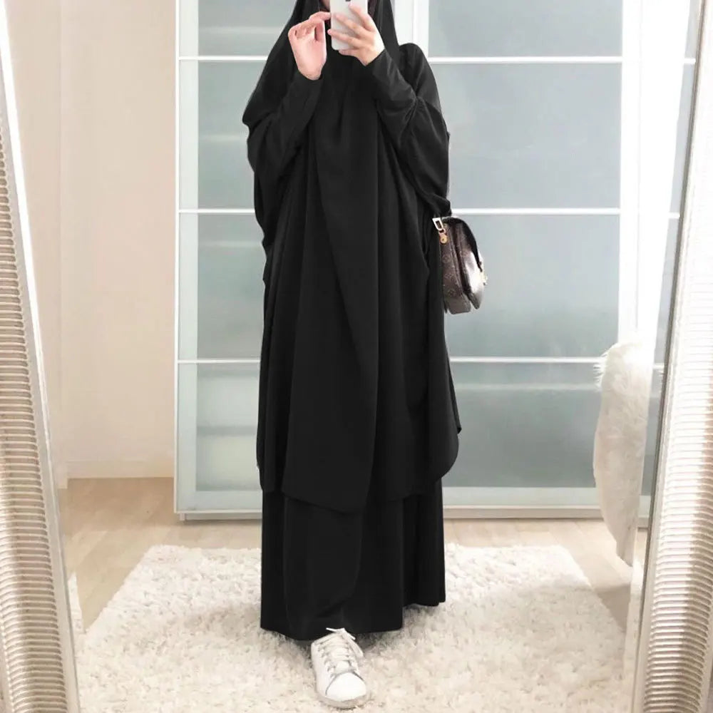 Ramadan Eid Muslim Prayer Garment for Women, Abaya, Jilbab, Hijab, Long Khimar Robe, Islam Clothing, Niqab Djellaba, Burka